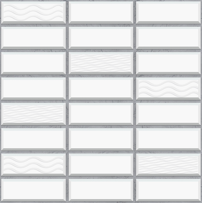 Панель ПВХ 0,3 самоклеящаяся серия «Эффект» плитка «Эстетика» - фото 25908