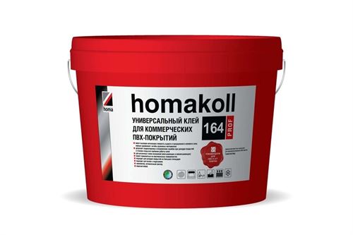 Клей Homakoll универсальный 164 Prof (3кг) для коммерческих напольных покрытий, для любых оснований, морозостойкий - фото 26777
