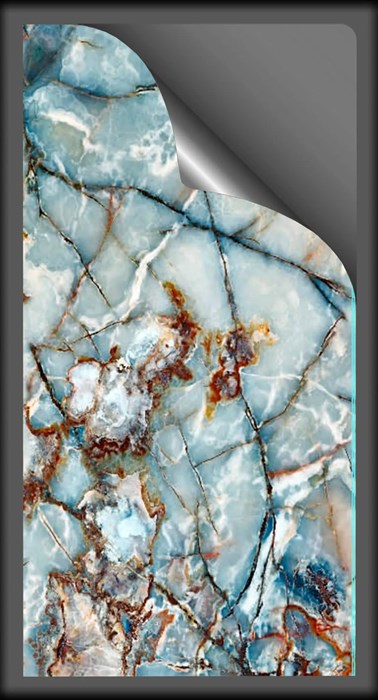 Гибкий камень Blue Turquin - фото 4870