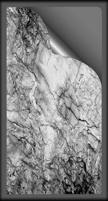 Гибкий мрамор Неро - фото 5256